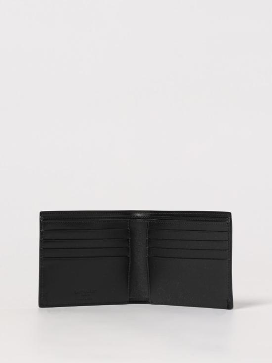 25FW 생로랑 로고 이스트/웨스트 반지갑 3963070U90N 1000 Black - SAINT LAURENT