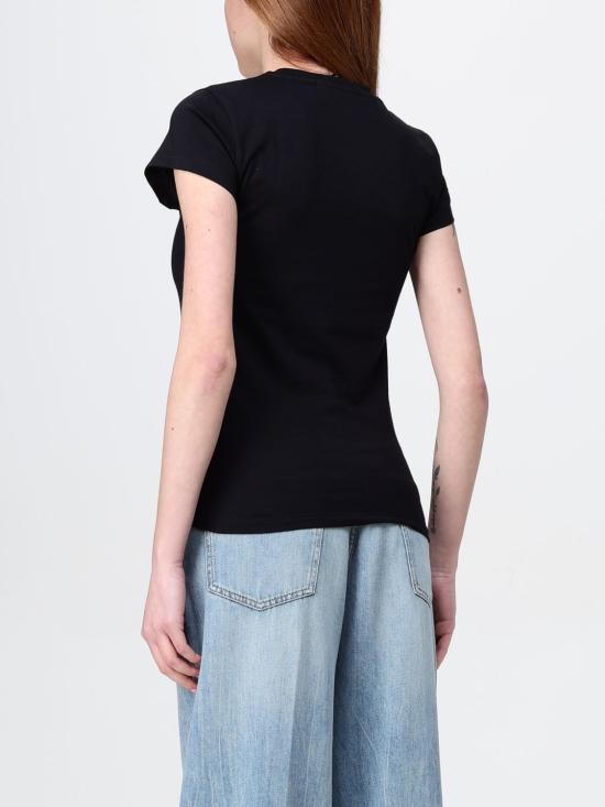 25SS 엠에스지엠 반팔 티셔츠 3842MDM112 257002 99 Black - MSGM