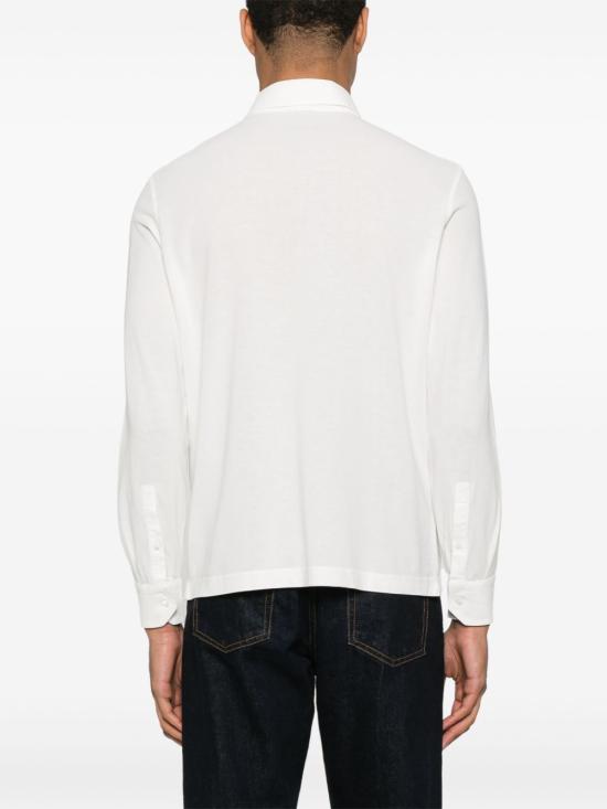 25SS 드루모어 폴로 티셔츠 DTJ204B 105 White - DRUMOHR