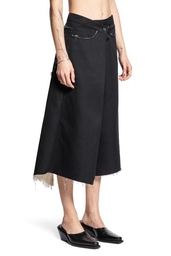  LITKOVSKA 숏 스커트 S04SS25BLACK Black - OTHER BRANDS