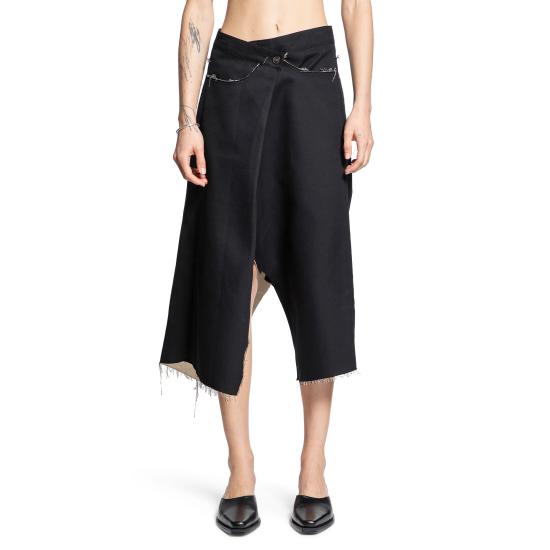  LITKOVSKA 숏 스커트 S04SS25BLACK Black