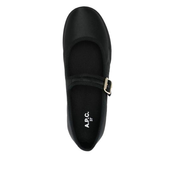 25SS 아페쎄 플랫 슈즈 PSAKWF56147LZZ BLACK DOM - A.P.C.