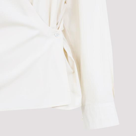 25SS 르메르 셔츠 SH1141LF588507 CREAM DOM - LEMAIRE