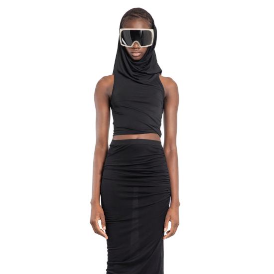  릭 오웬스 민소매 티셔츠 LI02D5221CVI09 Black