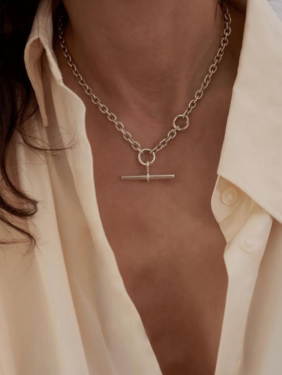  Sapir Bachar 팔찌 사피르 바차르 두 달 토글 목걸이 - SAPIR BACHAR