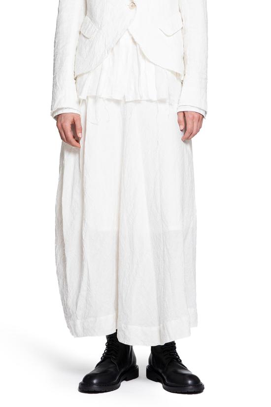  FORME D'EXPRESSION 롱 스커트 DK042110WECRU White - FORME D'EXPRESSION