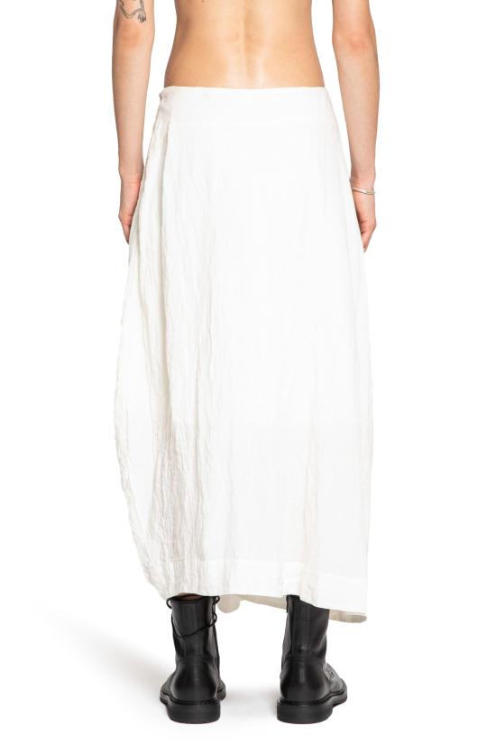  FORME D'EXPRESSION 롱 스커트 DK042110WECRU White - FORME D'EXPRESSION