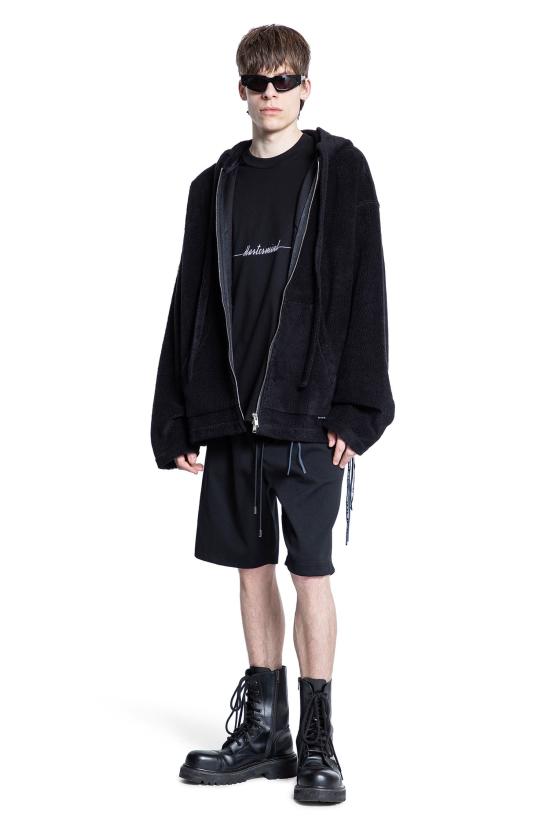 마스터마인드 후드 티셔츠 MJ25E14SW042024BLACKCHARCOAL Black - MASTERMIND