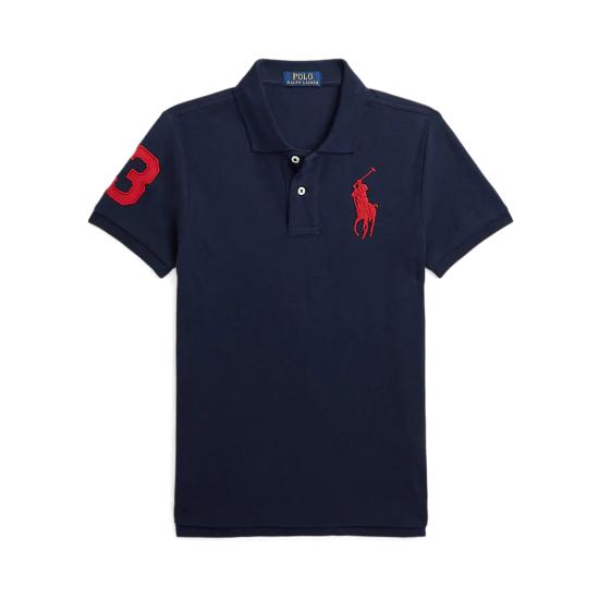 25SS [키즈] 랄프 로렌 티셔츠 323708861113 REFINED NAVY