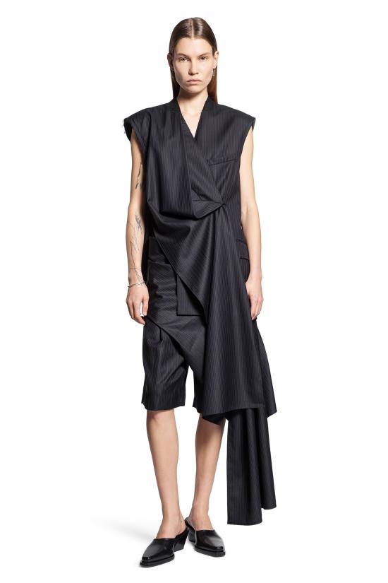  LITKOVSKA 숏팬츠 P07SS25DARKGREYSTRIPES Grey - OTHER BRANDS