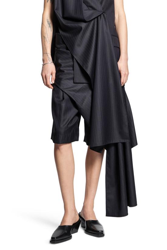  LITKOVSKA 숏팬츠 P07SS25DARKGREYSTRIPES Grey - OTHER BRANDS