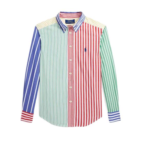 25SS [키즈] 랄프 로렌 셔츠 323958467001 MULTI STRIPE