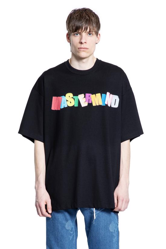  마스터마인드 반팔 티셔츠 MW25S14TS056022BLACK Black - MASTERMIND