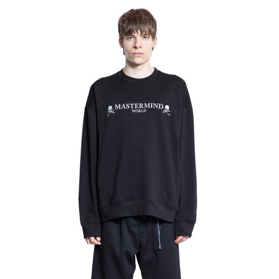  마스터마인드 긴팔 티셔츠 MW25S14SW032017BLACK Black