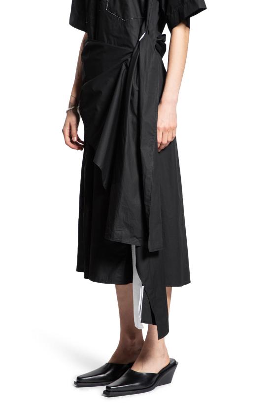  LITKOVSKA 미디 원피스 D02SS25BLACKWHITE Black - OTHER BRANDS