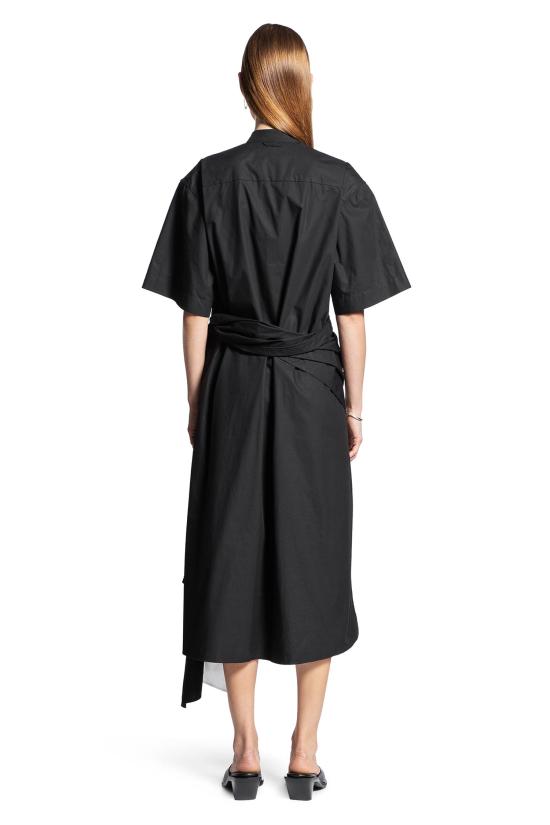  LITKOVSKA 미디 원피스 D02SS25BLACKWHITE Black - OTHER BRANDS