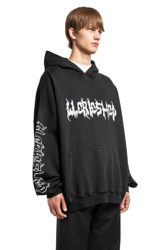  032C 후드 티셔츠 S25URC0631050 Black - 032C