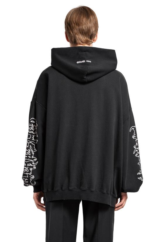  032C 후드 티셔츠 S25URC0631050 Black - 032C