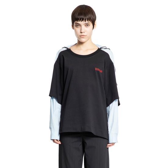  LITKOVSKA 긴팔 티셔츠 T031NKSS25BLACKBLUE Multicolor