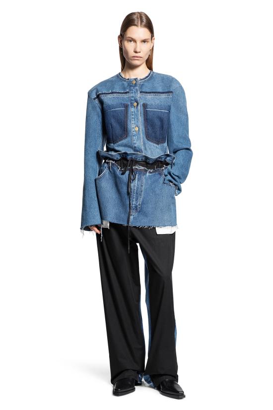  LITKOVSKA 스트레이트 팬츠 P09SS25NAVYBLUEBLACK Multicolor - OTHER BRANDS