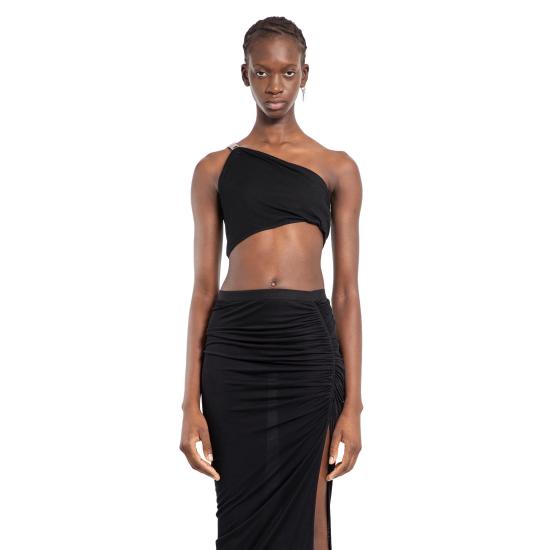  릭 오웬스 민소매 티셔츠 LI02D5192RV09 Black