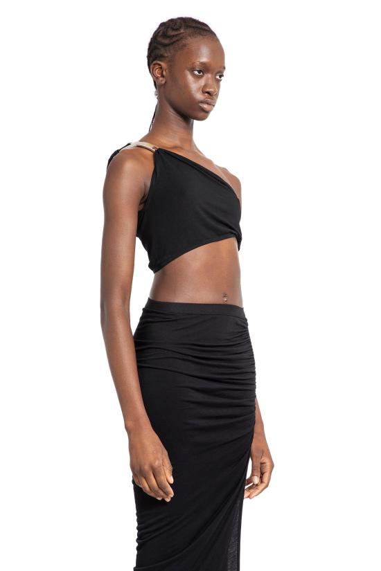  릭 오웬스 민소매 티셔츠 LI02D5192RV09 Black - RICK OWENS