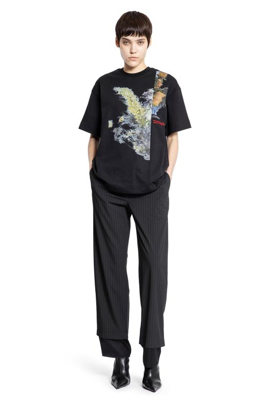  LITKOVSKA 반팔 티셔츠 T011NKSS25BLACK Black - OTHER BRANDS