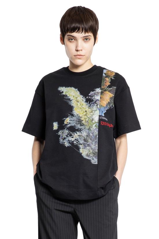  LITKOVSKA 반팔 티셔츠 T011NKSS25BLACK Black - OTHER BRANDS