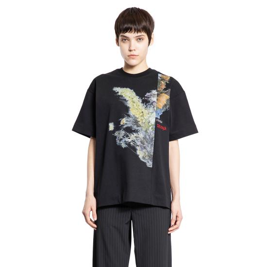  LITKOVSKA 반팔 티셔츠 T011NKSS25BLACK Black