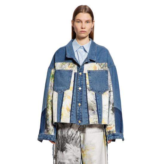  LITKOVSKA 데님 자켓 J02NKSS25NAVYMULTI Blue