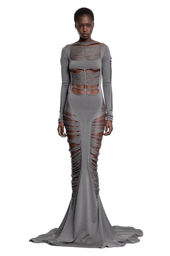  릭 오웬스 롱 원피스 RO01E7614KGRIDM34 Grey - RICK OWENS