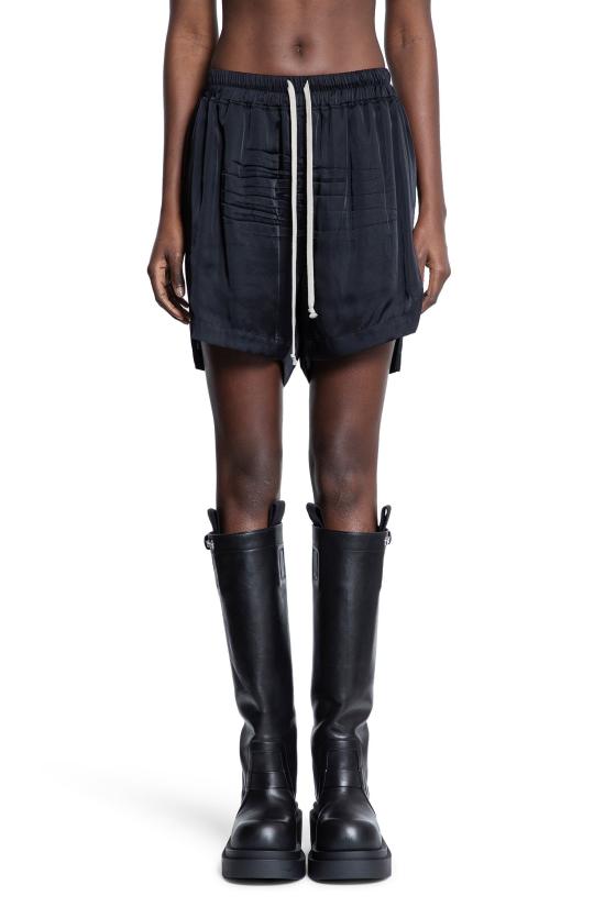  릭 오웬스 숏팬츠 RO01E7377SCH09 Black - RICK OWENS