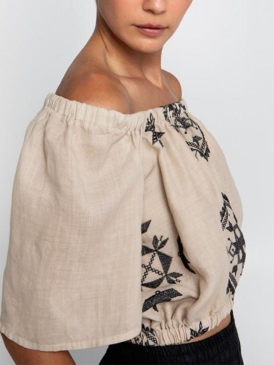 25SS kori 민소매 티셔츠 44037141002 Beige - OTHER BRANDS