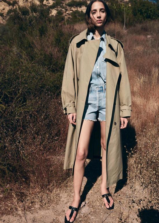  에이골디 데님 숏팬츠 아골드 파커 롱 숏 레플리카 - AGOLDE