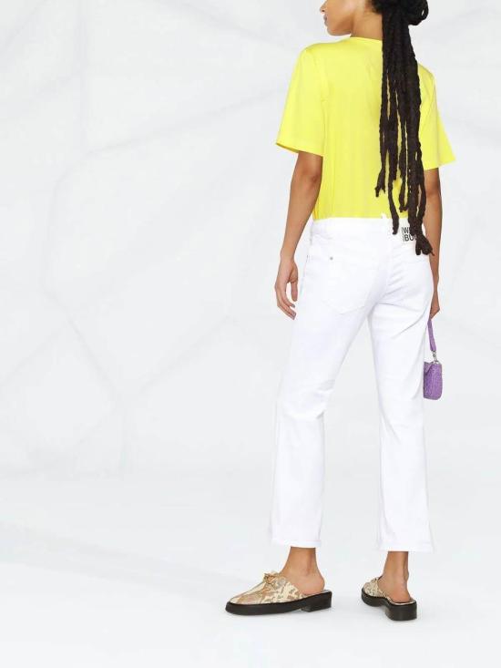  디스퀘어드2 스트레이트 팬츠 S75LB0665S30733100 White - DSQUARED2