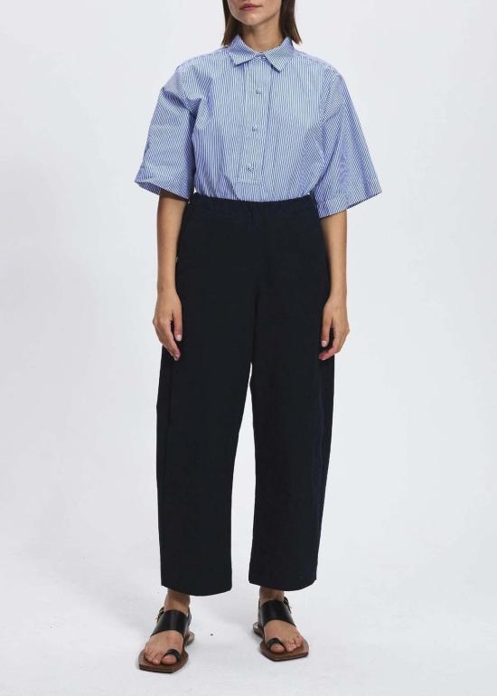  Fabiana Pigna 크롭 팬츠 Torme  네이비/실버