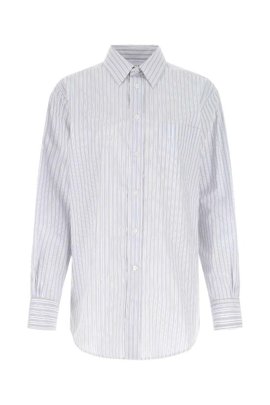  마르지엘라 셔츠 SI0DL0001S52651 001F Stripped