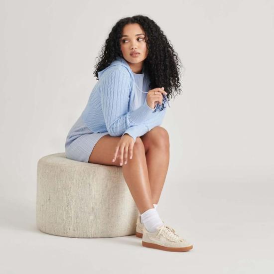  돌체비타 뮬/슬리퍼 노티스 레이스  아이보리 - DOLCE VITA