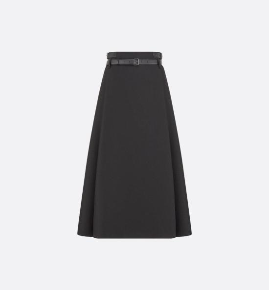  크리스챤디올 롱 스커트 521J06A1758 9000 BLACK Black