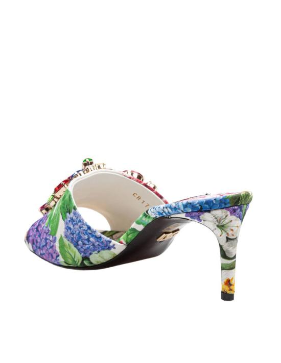 25SS 돌체앤가바나 힐/펌프스 CR1744 A6L95 HA5KU FLOWERS - DOLCE & GABBANA