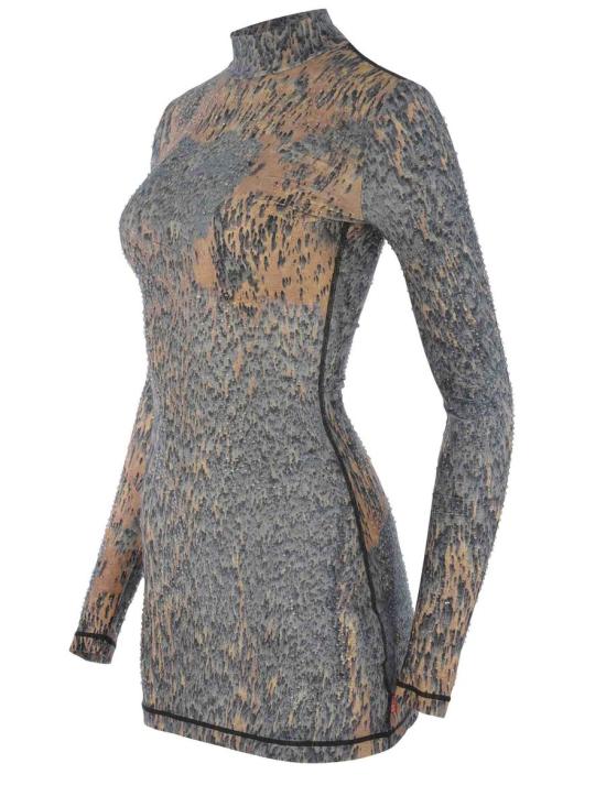 24FW 디젤 숏 원피스 A144630KMAQ 9DMA Beige - DIESEL