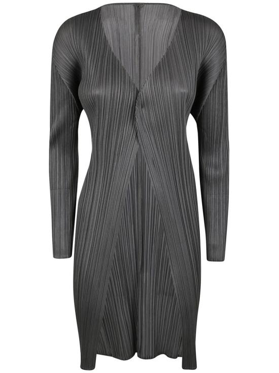 25SS 플리츠플리즈 가디건 PP56JA108 12 GREY