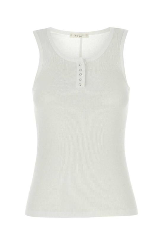 25SS 더로우 민소매 티셔츠 8730K635 WHT WHITE