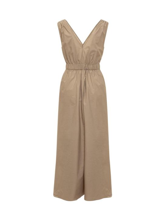  브루넬로 쿠치넬리 롱 원피스 M0F79A5092 C8967 BROWN - BRUNELLO CUCINELLI