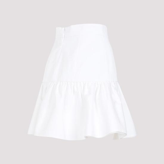  파투 미디 스커트 SK0600074 001 WHITE - PATOU