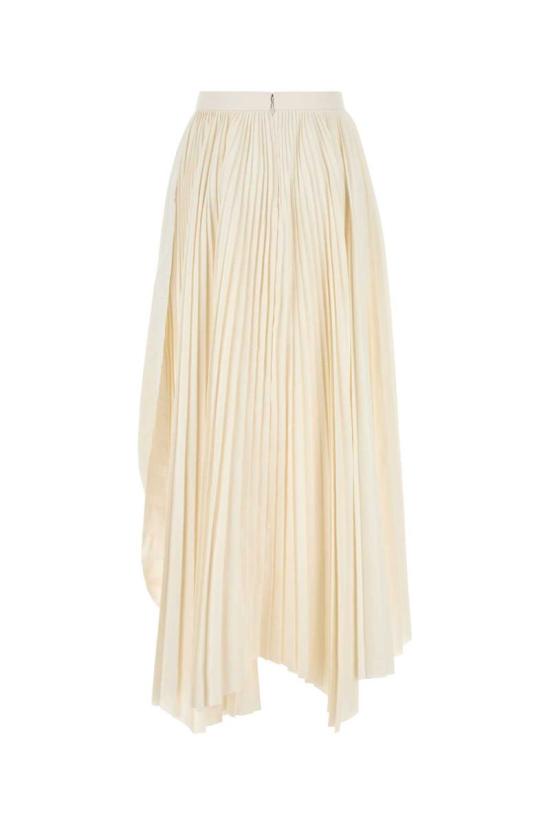 25SS 알렉산더 맥퀸 롱 스커트 813465QEAF2 9015 Beige - ALEXANDER MCQUEEN