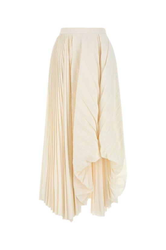 25SS 알렉산더 맥퀸 롱 스커트 813465QEAF2 9015 Beige