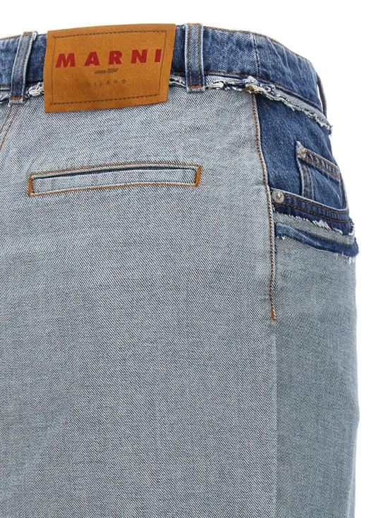  마르니 데님 스커트 GOJD0615Q0USCV93IOB52 BLUE - MARNI