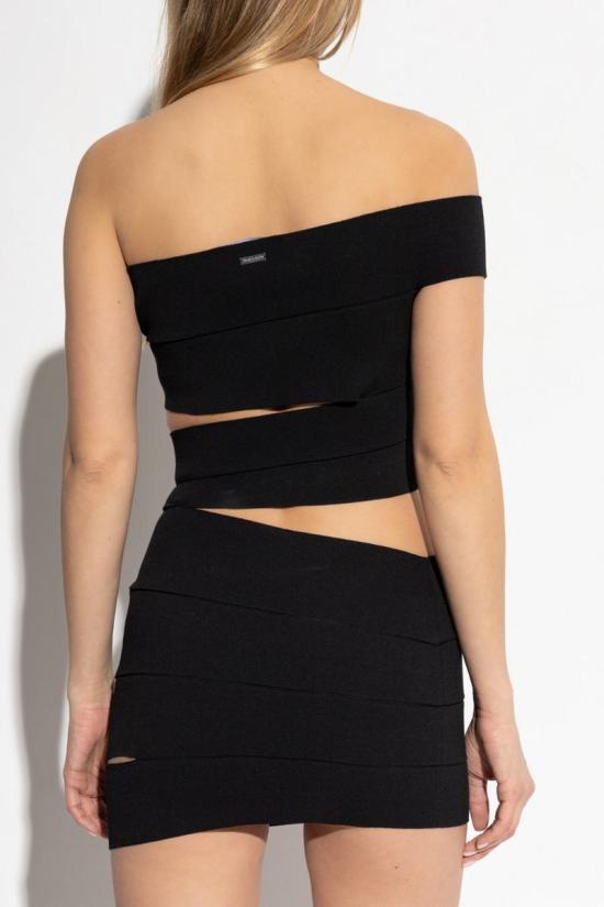 25SS 디스퀘어드2 숏 원피스 S72CV0640 D13126900 Black - DSQUARED2