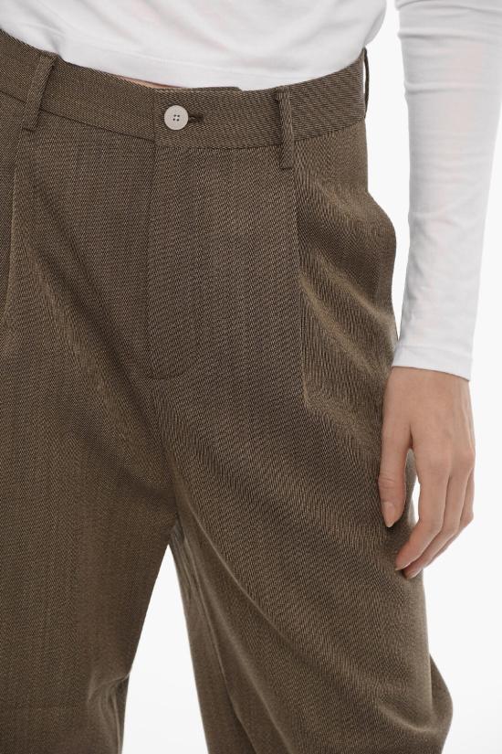  사이블사렐 스트레이트 팬츠 FRITZ PANTS BROWN TW Brown - SIBEL SARAL